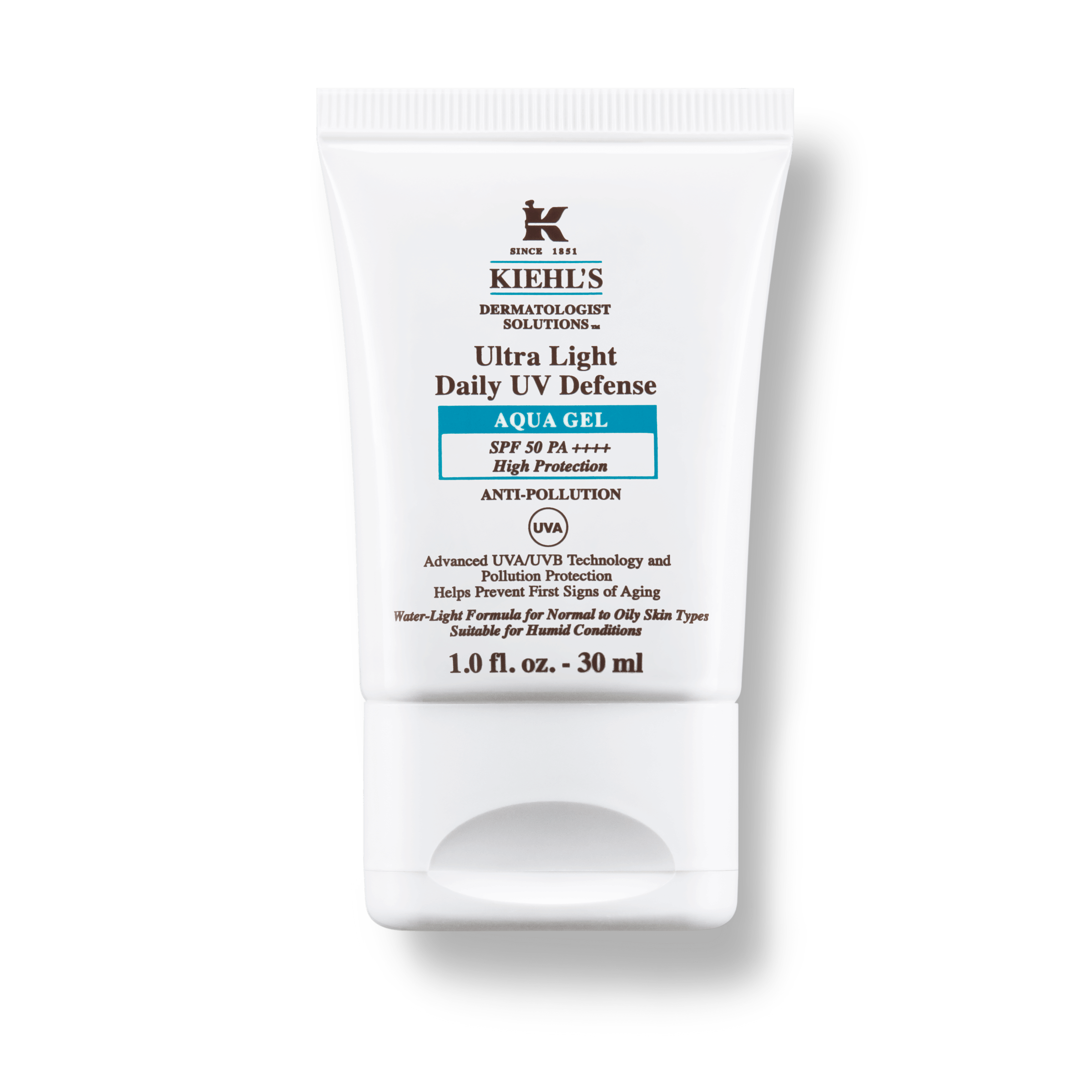 kiehl's ultra light daily uv defense spf 50 aqua gel